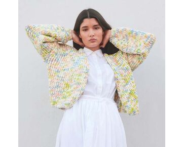 Kort zomervest breien - Lana Grossa Gelato breipakket | hobbygigant.nl