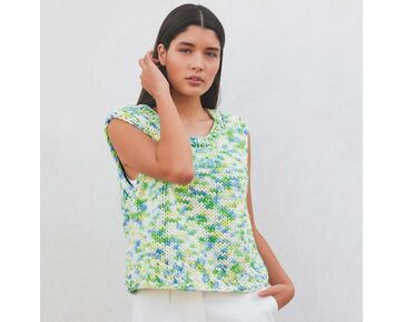 Gebreid topje voor dames - Lana Grossa Gelato breipakket | hobbygigant.nl