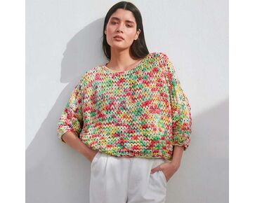 Zomertrui voor dames breien - Lana Grossa Gelato breipakket | hobbygigant.nl