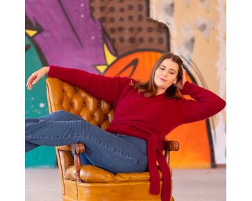 Angora wikkelvestje breien - FairMade breipakket | hobbygigant.nl