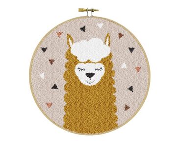 Gele Alpaca punchen - ReStyle punchpakket | hobbygigant.nl
