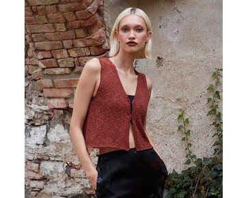 Zomer gilet topje breien - Lang Yarns Pride breipakket | hobbygigant.nl