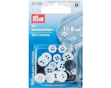 Polyester hemdsknopen - Prym | hobbygigant.nl