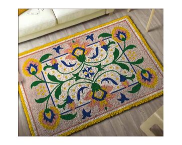 Mucha vloerkleed knopen - Knooppakket Smyrnalaine 3996  | hobbygigant.nl