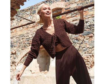 Zomervestje Balance breien - Lang Yarns Bliss breipakket | hobbygigant.nl