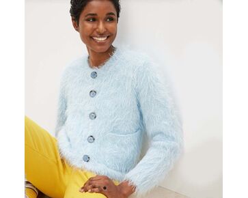 Kort damesvest breien - Lana Grossa Basta breipakket | hobbygigant.nl