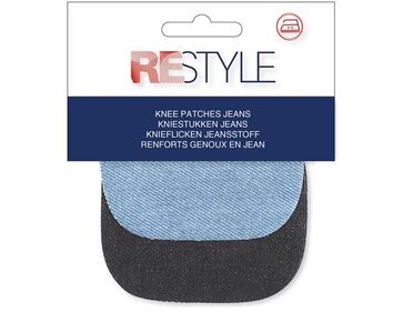 Kniestukken Jeans - Restyle | reparatiedoek | hobbygigant.nl