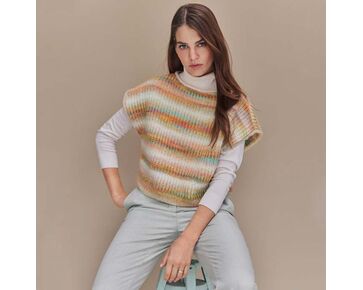 Dames spencer breien - Lana Grossa Picasso | hobbygigant.nl