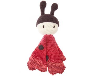 Knuffeldoekje lieveheersbeestje haakpakket - Rico Design | hobbygigant.nl