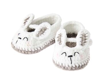 Haakset baby slofjes konijn - Rico Design | hobbygigant.nl