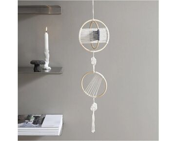 Hobbyset Macramé hanger - Creativ Company | hobbygigant.nl