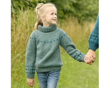 Kinder coltrui haken - Linda Modderman haakpakket | hobbygigant.nl