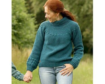 Dames coltrui haken - Linda Modderman haakpakket | hobbygigant.nl