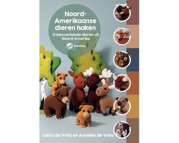 Noord-Amerikaanse dieren haken - YarnZoo haakboek | hobbygigant.nl