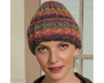 Dames muts breien - Lang Yarns Frida breipatroon