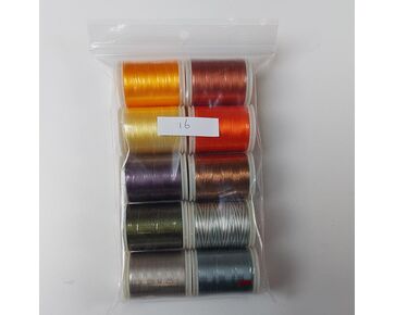 Wonderfil set 16 - 10 klosjes naaigaren