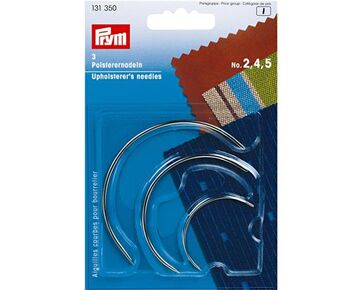 Stoffeerdersnaalden gebogen - 3 stuks | hobbygigant.nl