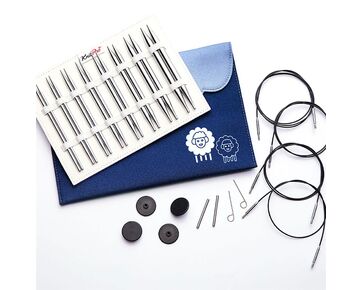 KnitPro Nova - verwisselbare rondbreinaaldenset deluxe | hobbygigant.nl