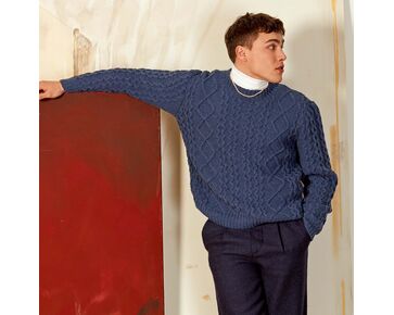 Herentrui merino 150 breien - Lang Yarns breipakket | hobbygigant.nl