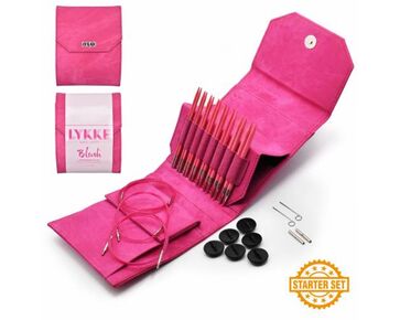 Lykke blush verwisselbare rondbreinaalden starter set 5'' | hobbygigant.nl
