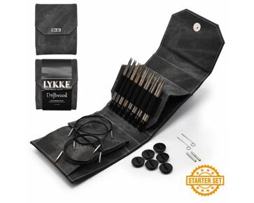 Lykke driftwood verwisselbare rondbreinaalden starter set 5'' | hobbygigant.nl