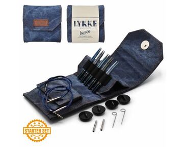 Lykke indigo verwisselbare rondbreinaalden starter set 3,5'' | hobbygigant.nl