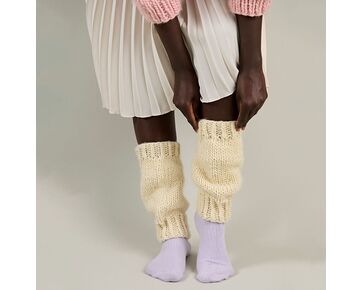Hygge beenwarmers breien - Novita Hygge Wool breipakket
