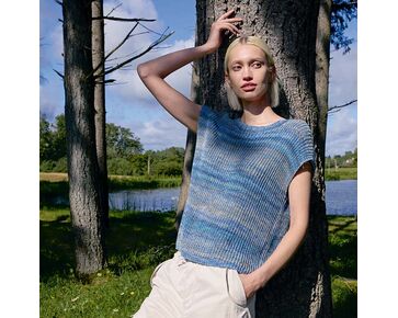 Damestop Senta breien - Lang Yarns breipakket | hobbygigant.nl