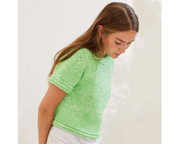 Dames shirt breien - Lana Grossa Gelato Vintage breipakket | hobbygigant.nl