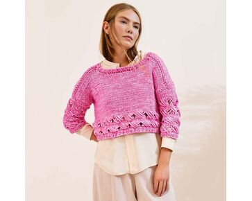 Zomertrui breien - Lana Grossa Gelato Vintage breipakket | hobbygigant.nl