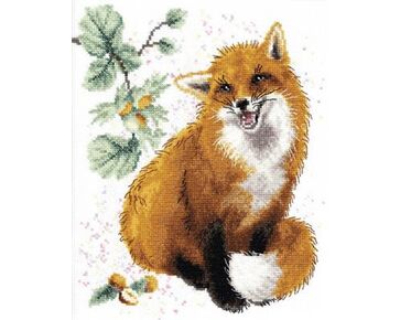 Vos borduren - Mediac voorbedrukt borduurpakket | hobbygigant.nl