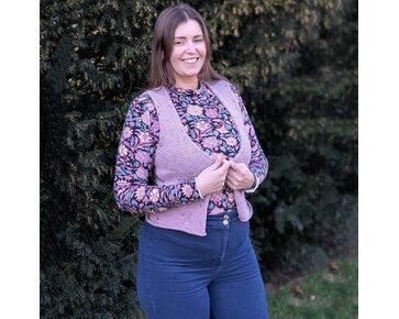 Dames gilet Coco breien - Hobby Gigant breipakket | hobbygigant.nl