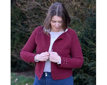 Kort damesvest haken - Hobby Gigant haakpakket | hobbygigant.nl