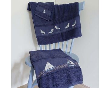 Handdoek set Sea Life borduren - Rico Design borduurpakket | hobbygigant.nl