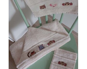 Jungle baby set borduren - Hobby Gigant borduurpakket | hobbygigant.nl