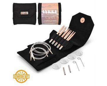 Lykke cypra zwart verwisselbare rondbreinaalden starter set 3,5'' " hobbygigant.nl