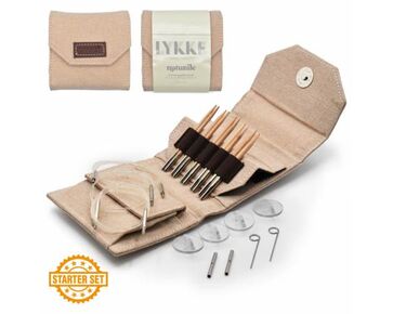 Lykke naturale verwisselbare rondbreinaalden starter set 3,5'' | hobbygigant.nl
