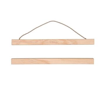 Houten posterhanger 30 cm | hobbygigant.nl
