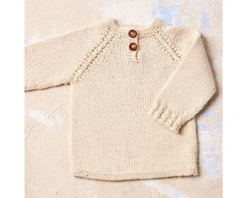 Babytruitje Rune breien - Lang Yarns breipakket