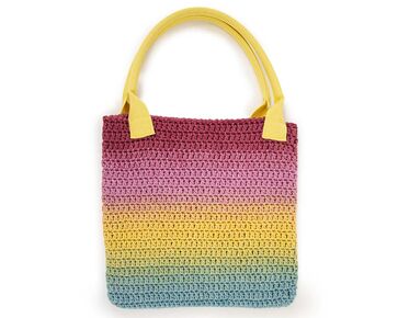 Tote Bag tas haken - Katia haakpakket, Kleurnummer: 1