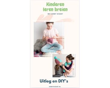 Kinderen leren breien e-book