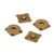 Knoop met magneetsluiting - 2 stuks - brons | knopen | hobbygigant.nl