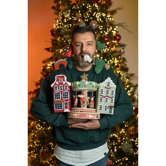 Kerstdorp haken met Mr. Cey - haakboek | hobbygigant.nl