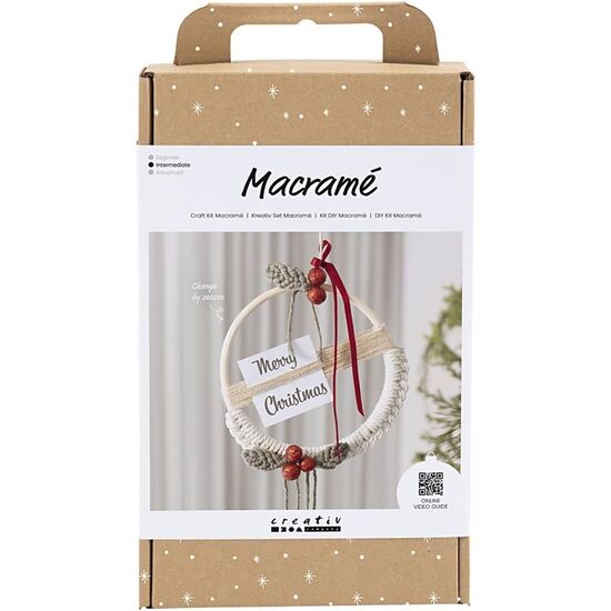 Macramé krans maken - Hobbyset Creative Company | hobbygigant.nl