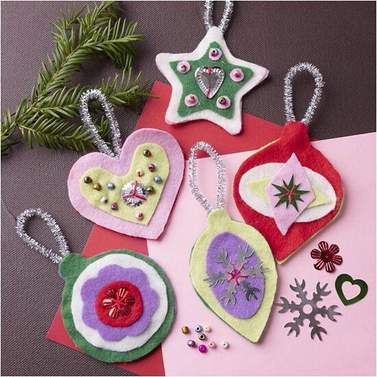 Kerstdecoraties maken - mini hobbyset Creative Company