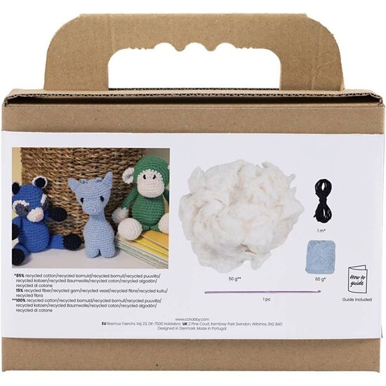 Amigurumi Giraffe haken - mini haakpakket Creativ Company | hobbygigant.nl