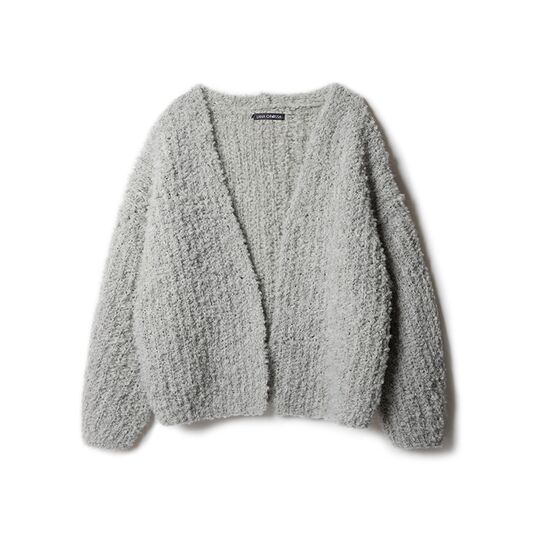 Bouclé damesvest Orsetto breien - Lana Grossa breipakket | hobbygigant.nl Bouclé damesvest Orsetto breien - Lana Grossa breipakket | hobbygigant.nl