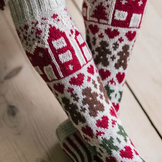 Pipari Kerst kousen breien - Novita breipakket | hobbygigant.nl