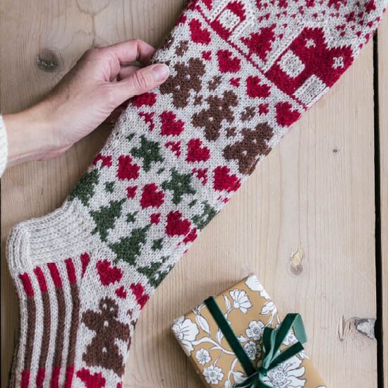 Pipari Kerst kousen breien - Novita breipakket | hobbygigant.nl