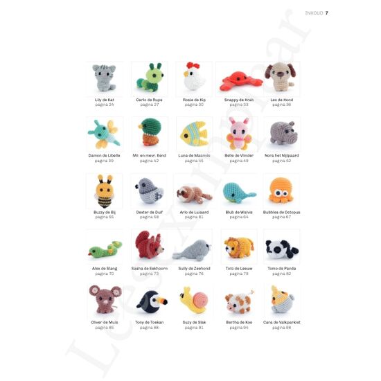 Mini amigurumi voor beginners - Mariska Vos-Bolman haakboek | hobbygigant.nl